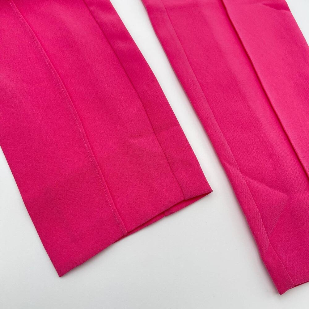 Cinq a Sept | NWT Pink Azalea Crepe Suit Kris Blazer Matching Brianne Pants 0 - Picture 12 of 16